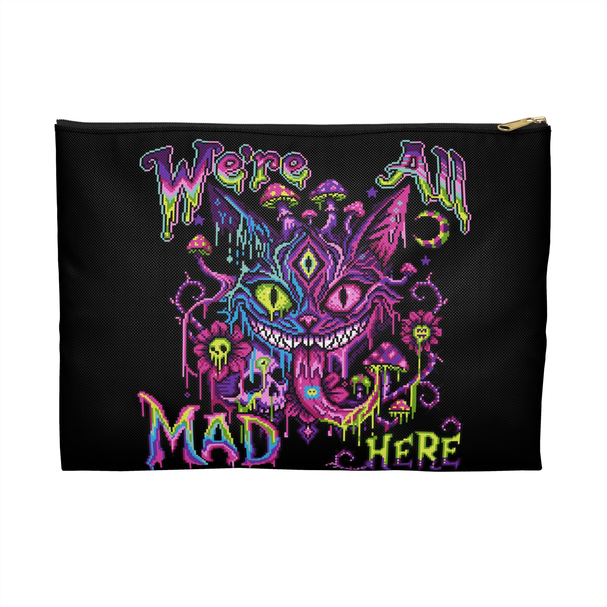We’re All Mad Here Cheshire Cat Project Bag