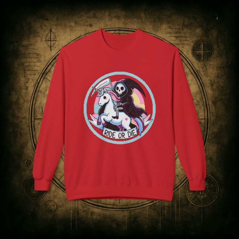 Ride or Die Unisex Sweatshirt - Image 4