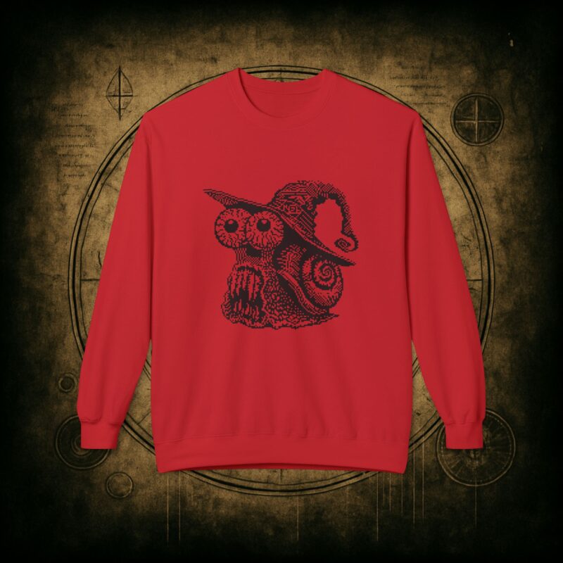 Zombie Snail Unisex Sweatshirt - Image 4