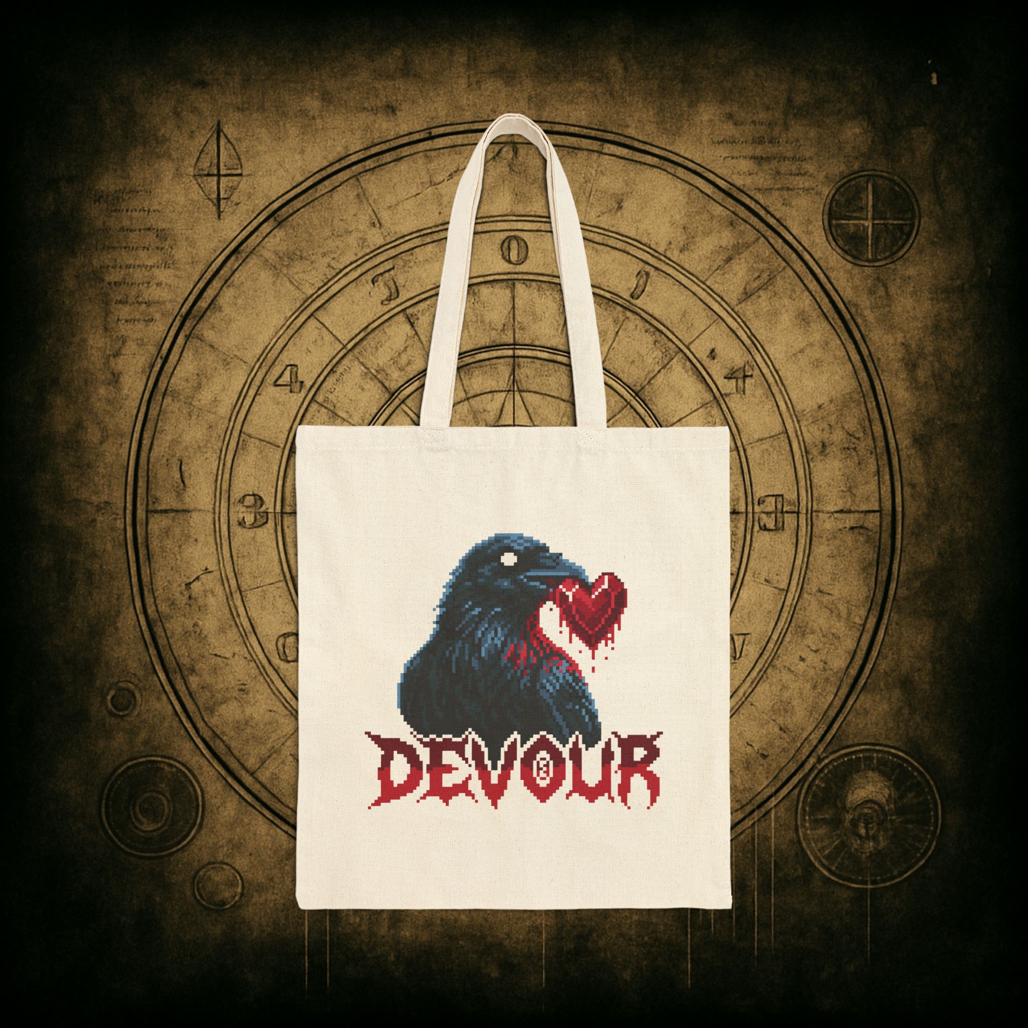 Devour Raven Tote Bag