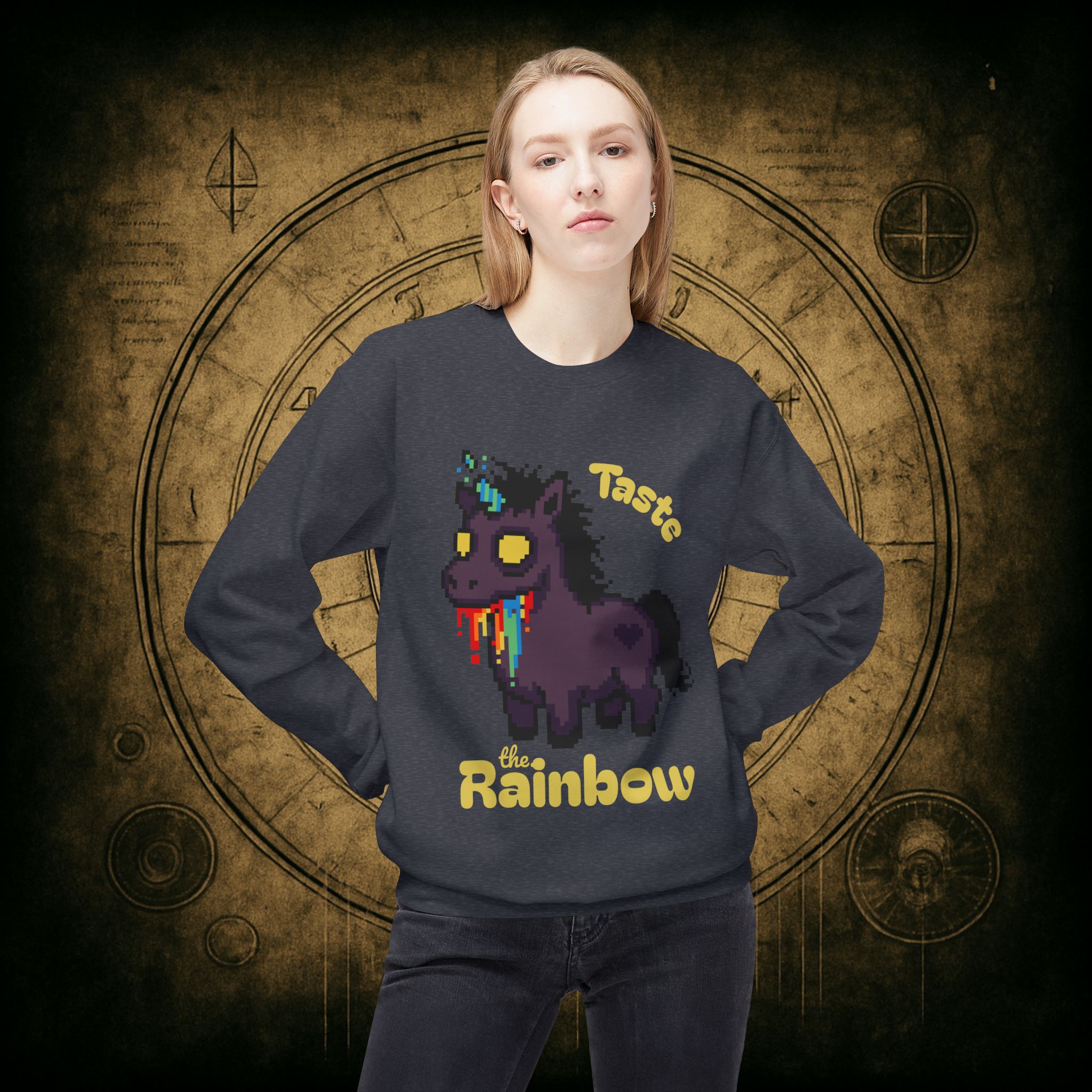 Pastel Goth Unicorn Sweatshirt - Image 30