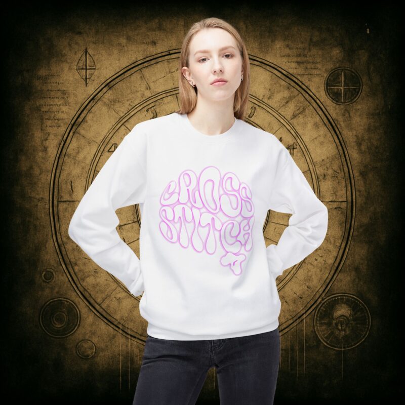 Cross Stitch Mind Unisex Sweatshirt - Image 8