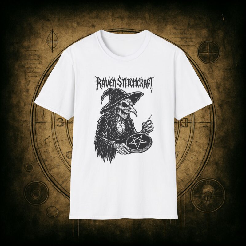 Raven Stitcher Unisex T-Shirt - Image 13