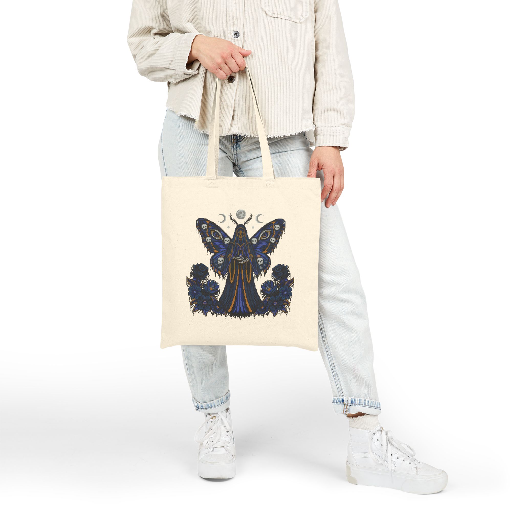 Death Moth Night Tote Bag - Image 11