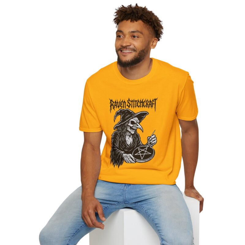 Raven Stitcher Unisex T-Shirt - Image 26