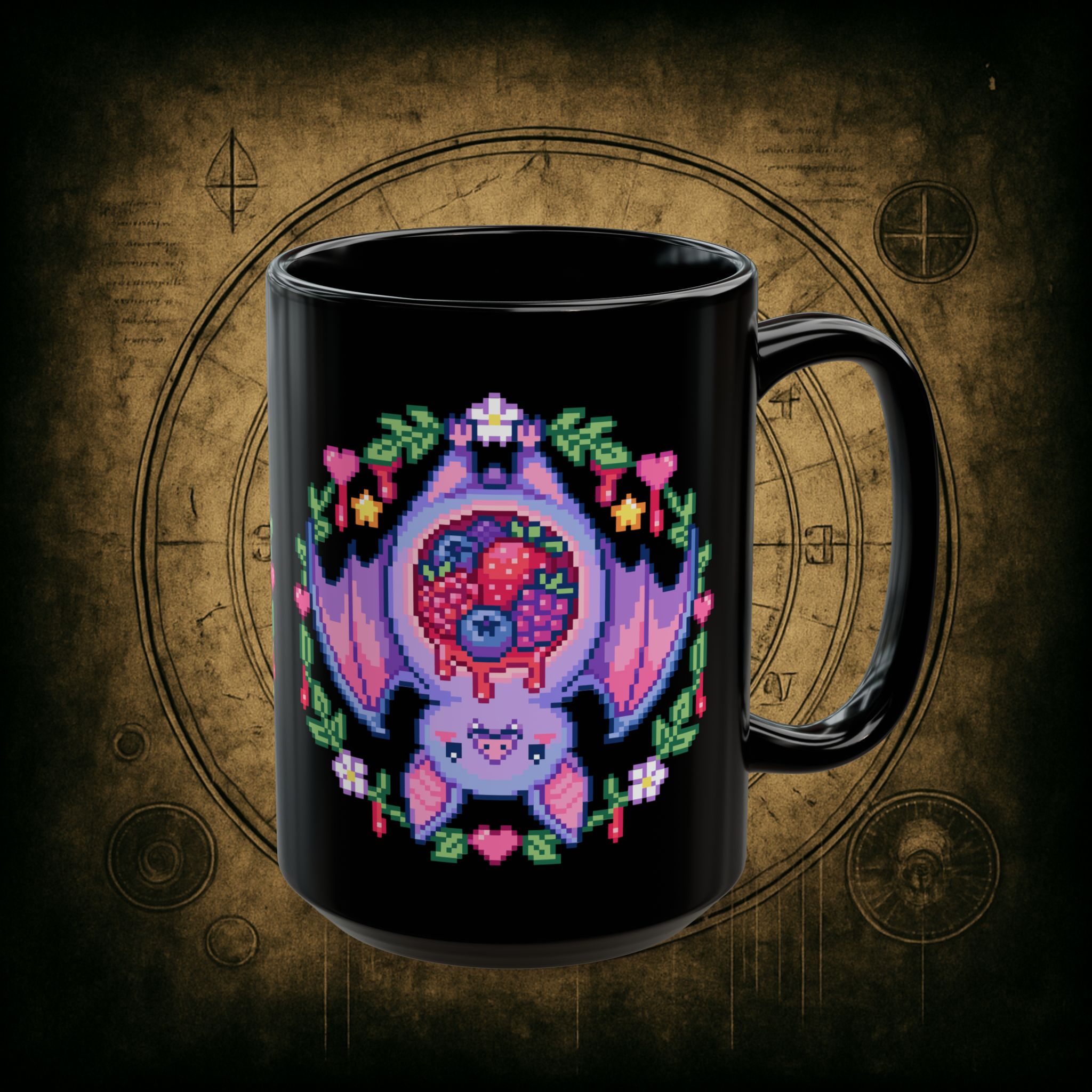 Fruit Bat Ceramic Mug - Image 9
