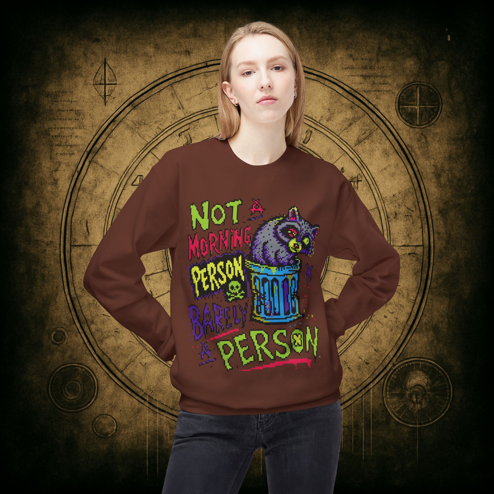 Not A Morning Person Sweatshirt - Image 14