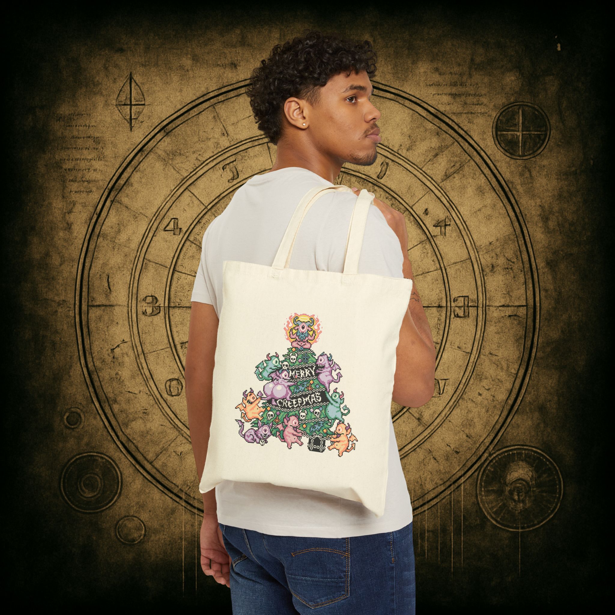 Merry Creepmas Tote Bag - Image 9