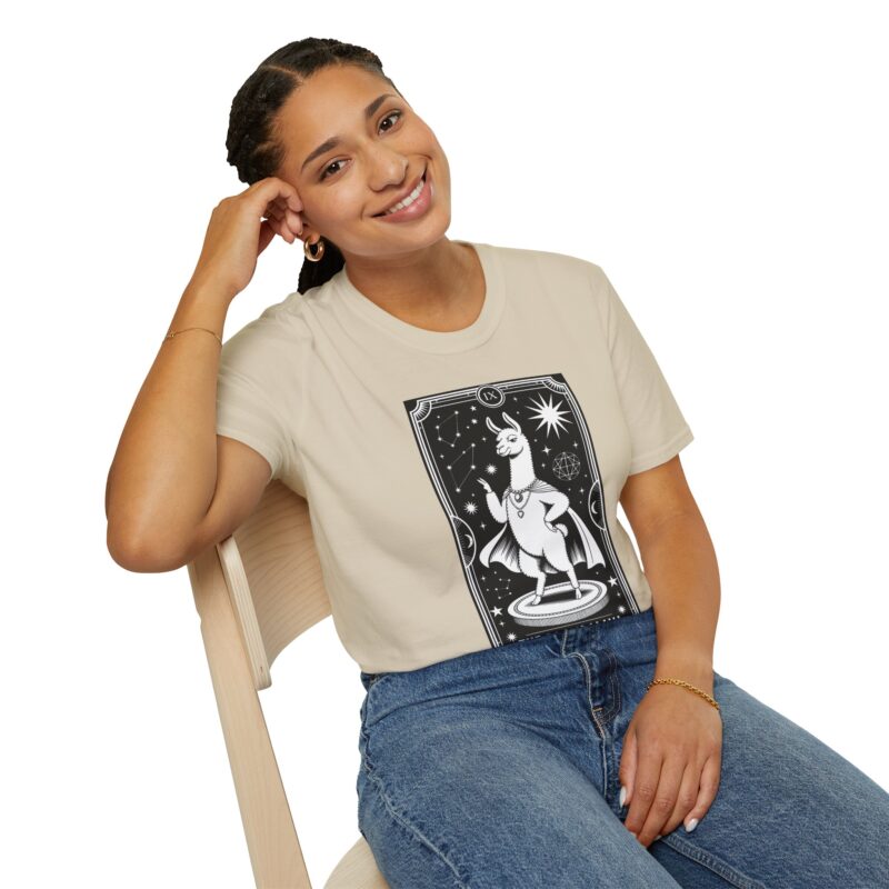 The Drama Llama Tarot Unisex T-Shirt - Image 20
