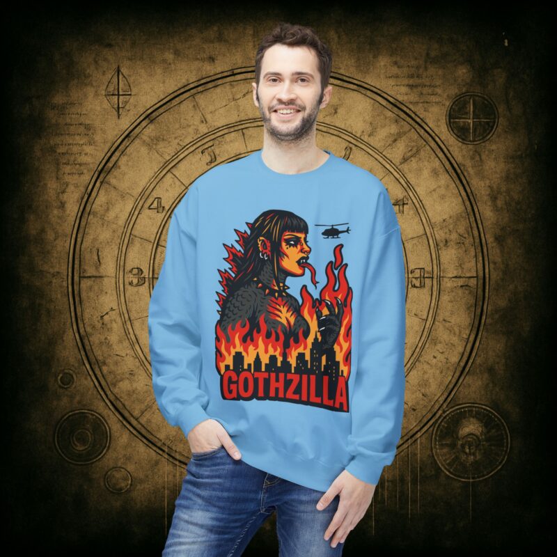 Gothzilla Unisex Sweatshirt - Image 24