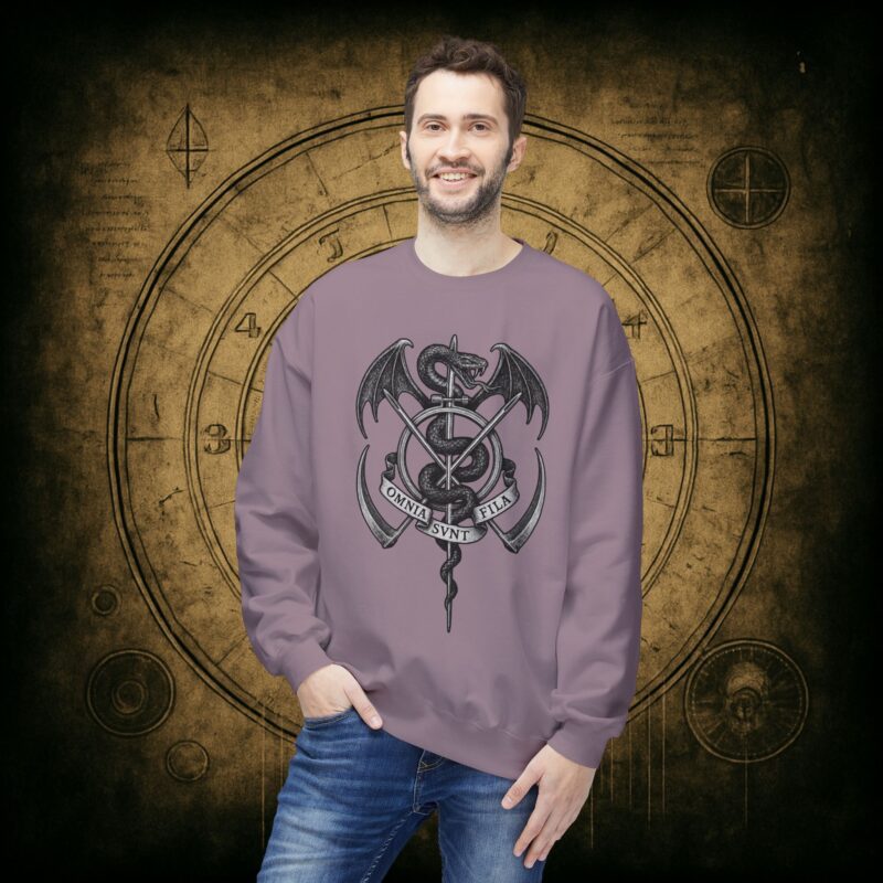 Omnia Sunt Fila Unisex Sweatshirt - Image 39