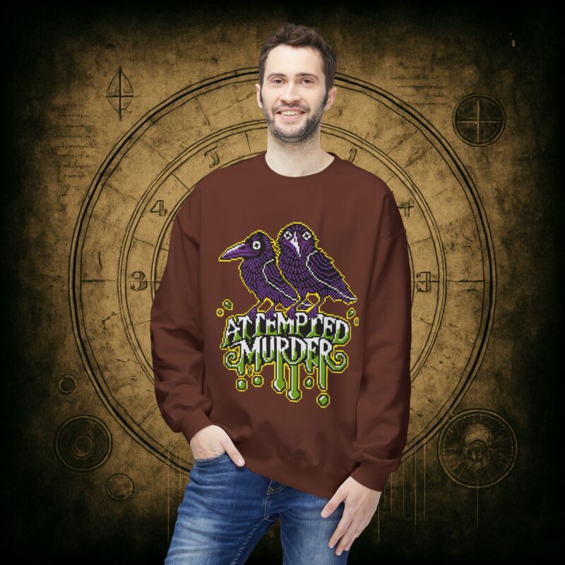 Attempted Murder Unisex Sweatshirt - Image 12