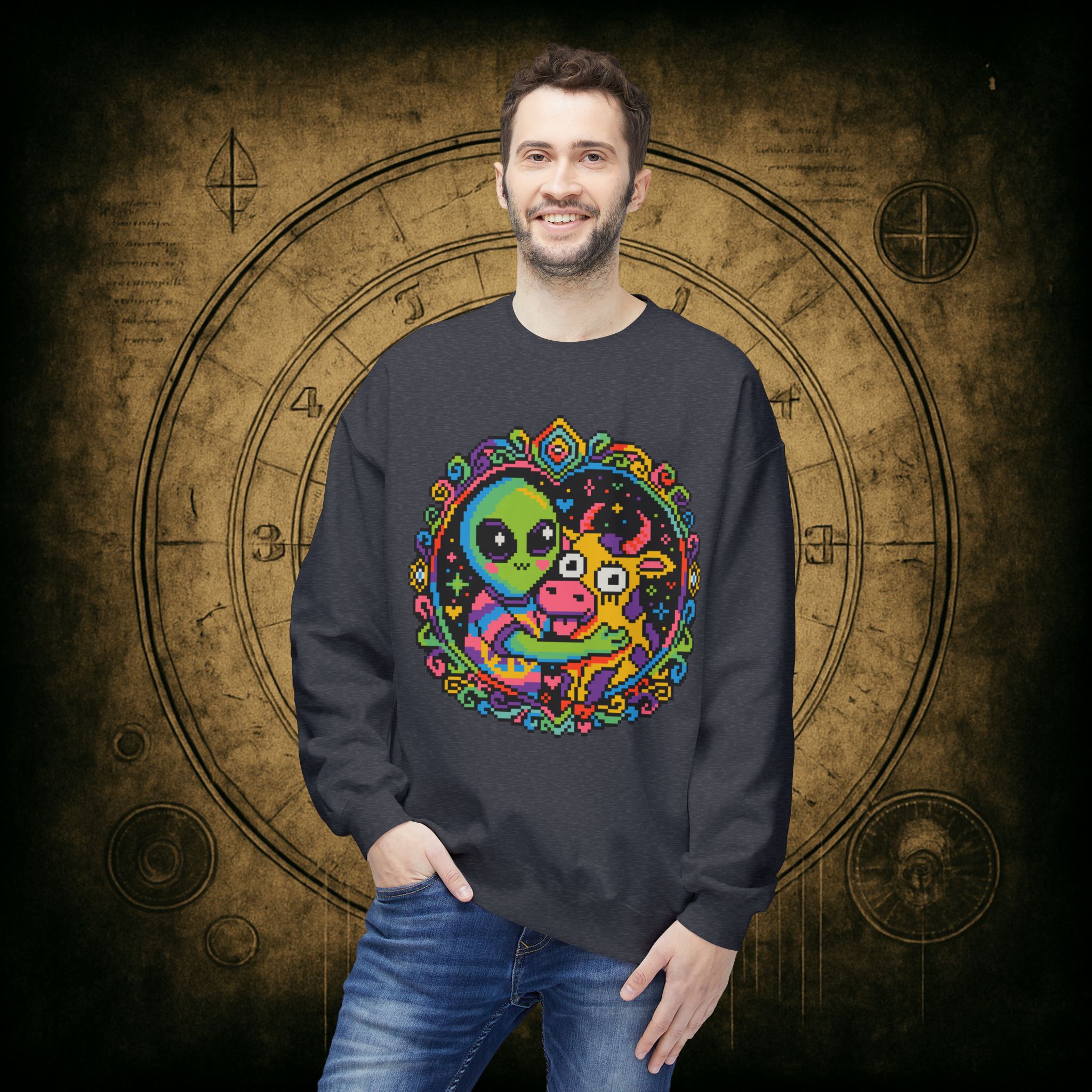 Space Cow Sweatshirt - Image 27