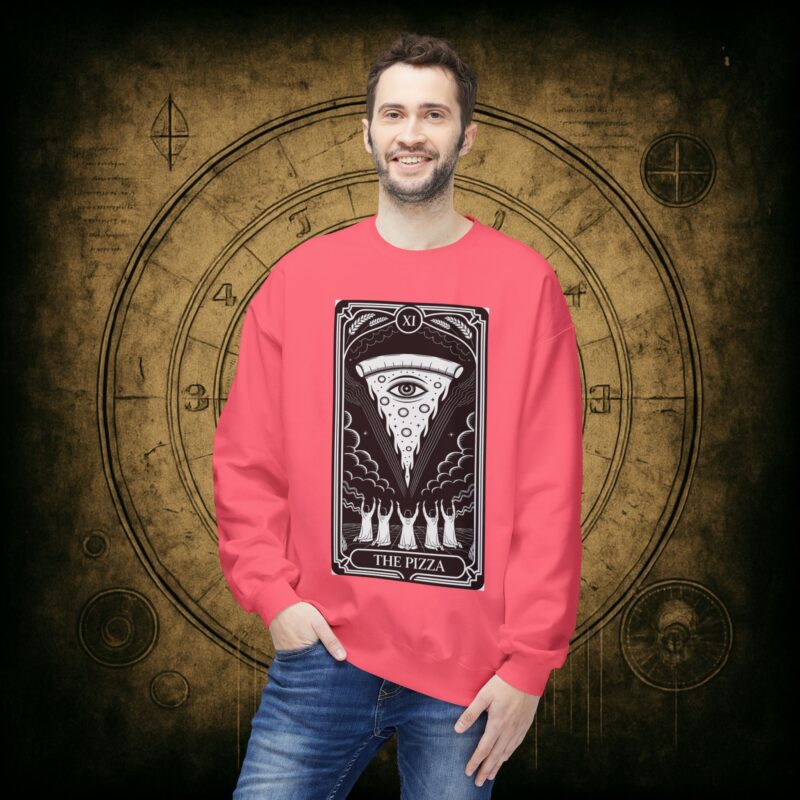 The Pizza Tarot Unisex Sweatshirt - Image 42