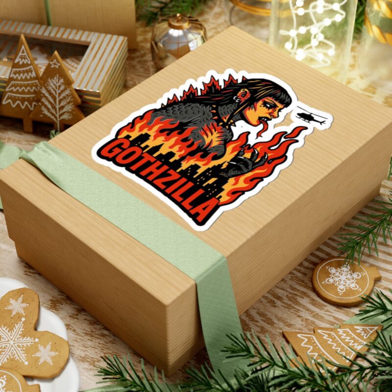 Gothzilla Kiss-Cut Sticker - Image 24