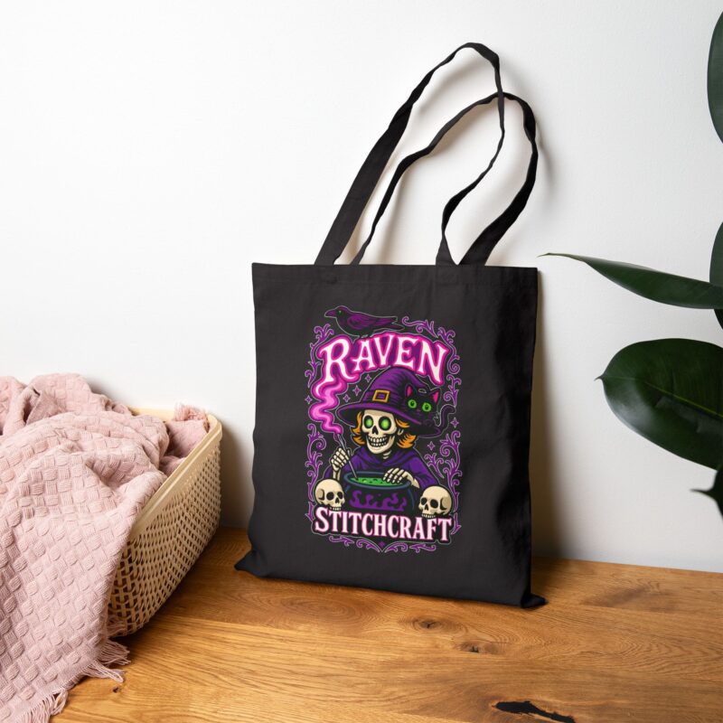 Raven Stitch Craft Brewing Tote Bag - Image 6