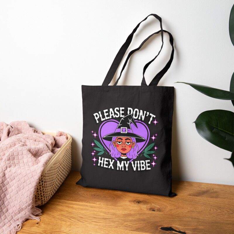 Don’t Hex My Vibe Tote Bag - Image 12