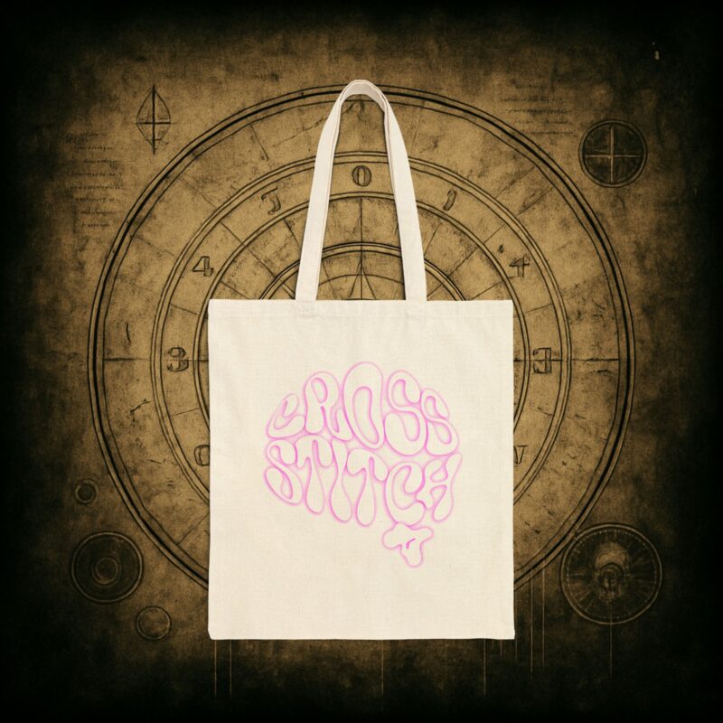 Cross Stitch Mind Tote Bag - Image 7