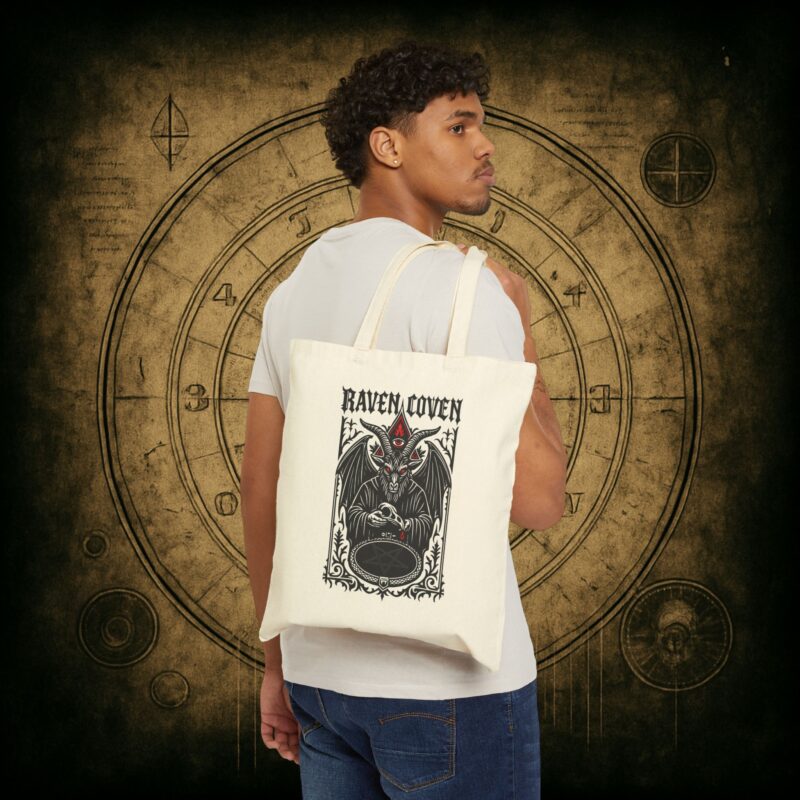 Raven Coven Initiation Tote Bag - Image 2