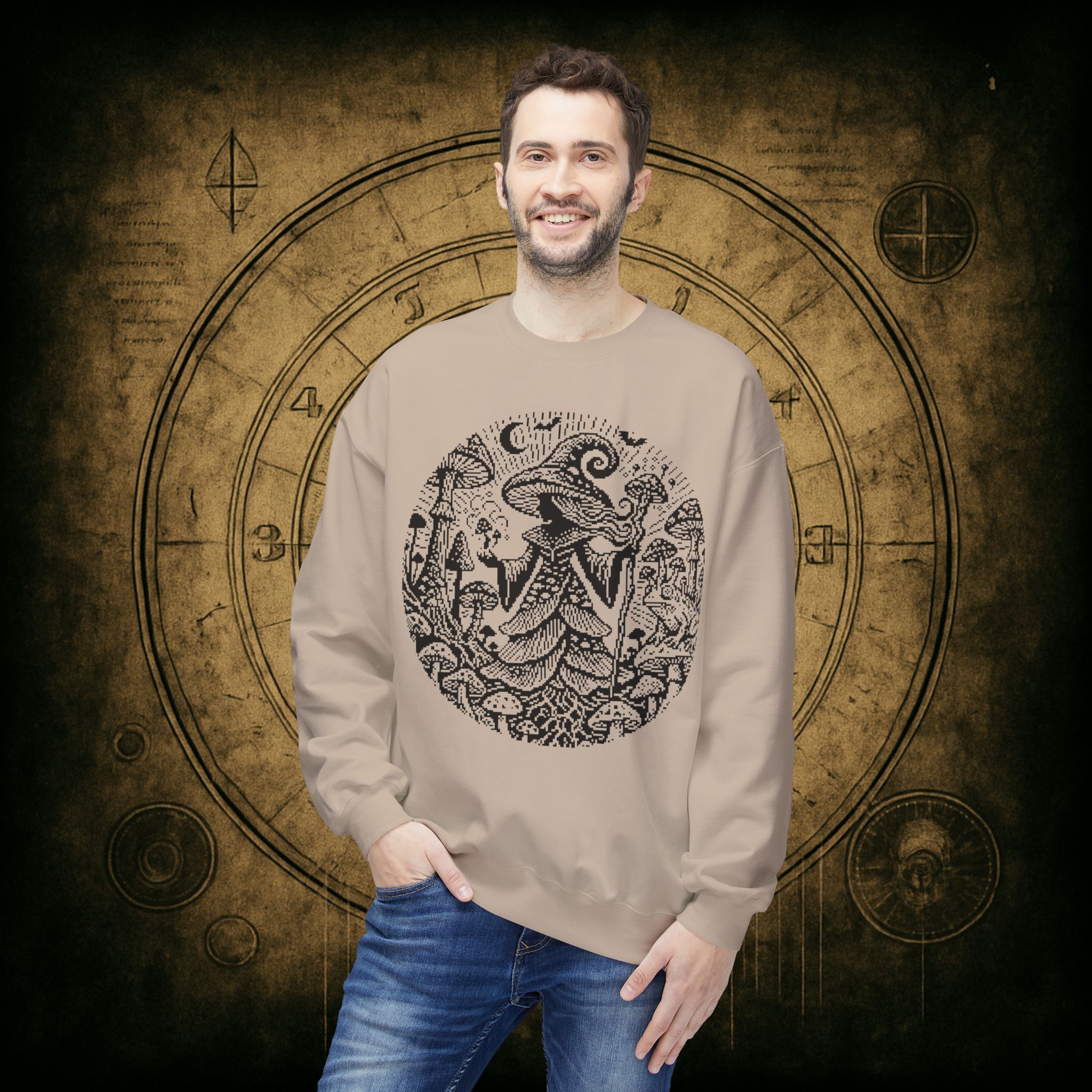 Mycelium Witch Sweatshirt - Image 3