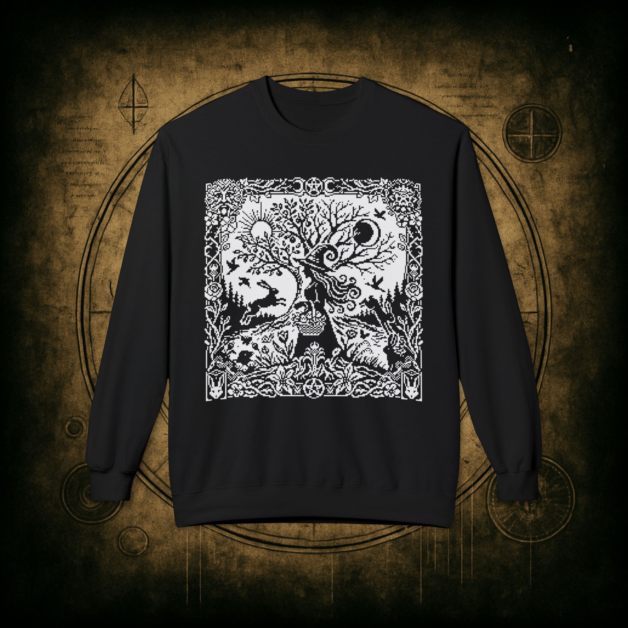 Ostara Witch Sweatshirt - Image 5