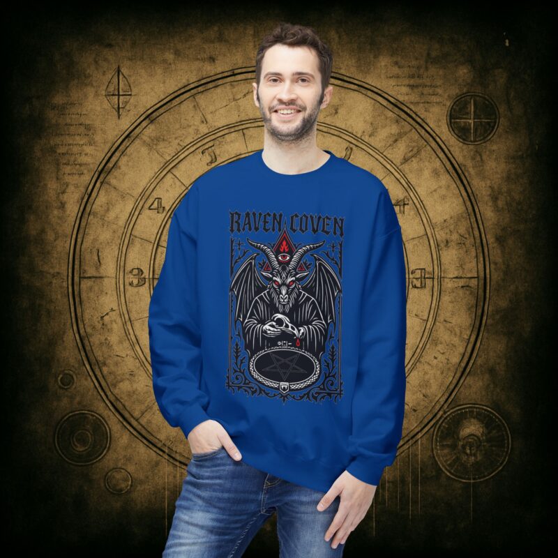Raven Coven Initiation Unisex Sweatshirt - Image 33