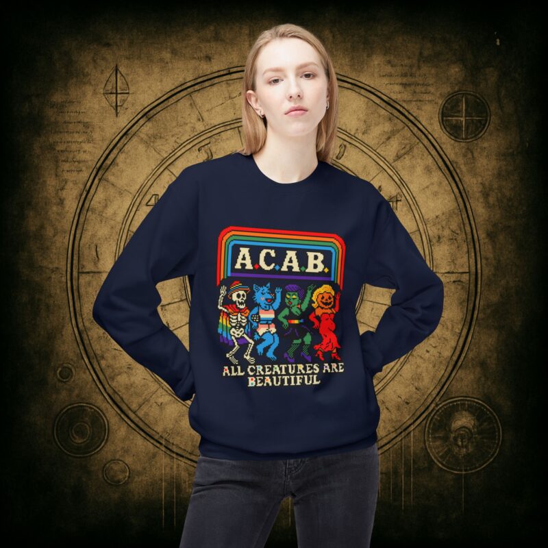 All Creatures are Beautiful Unisex Sweatshirt - Image 35