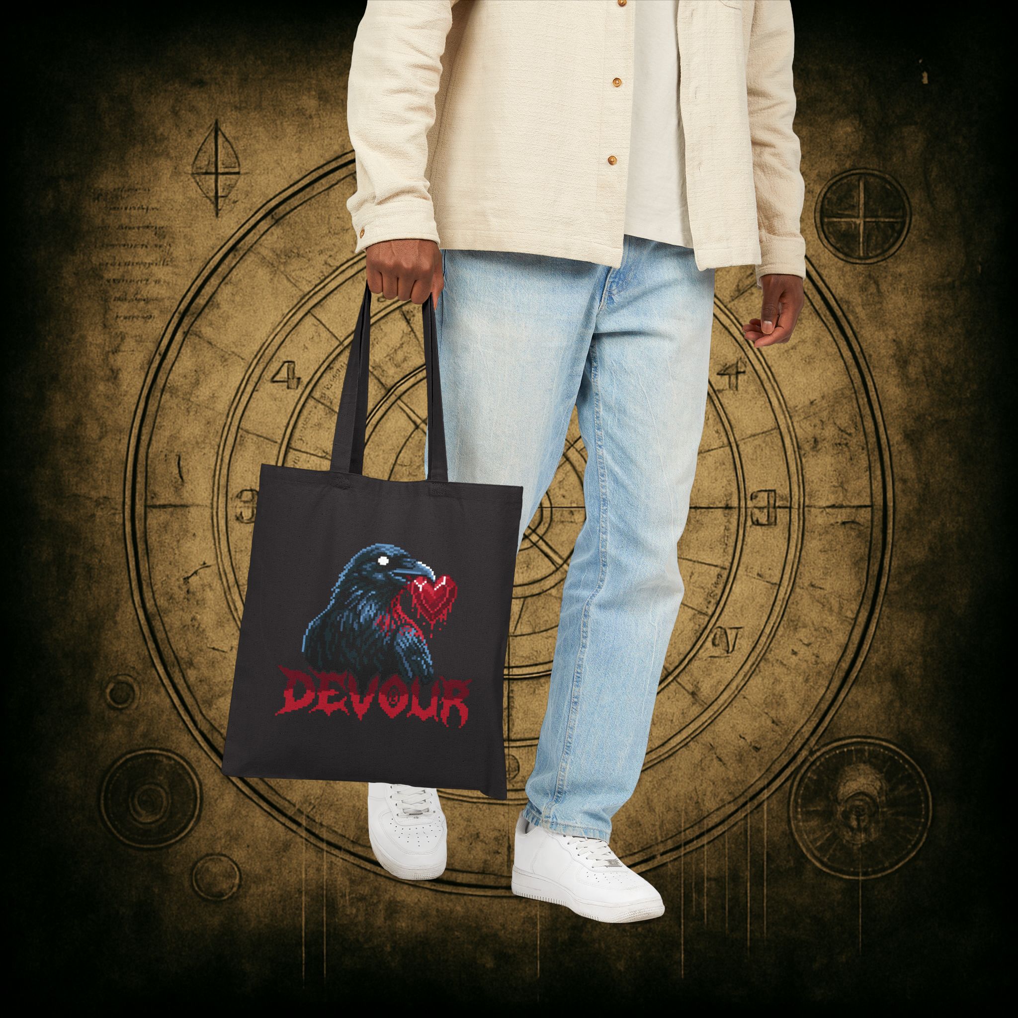 Devour Raven Tote Bag - Image 14