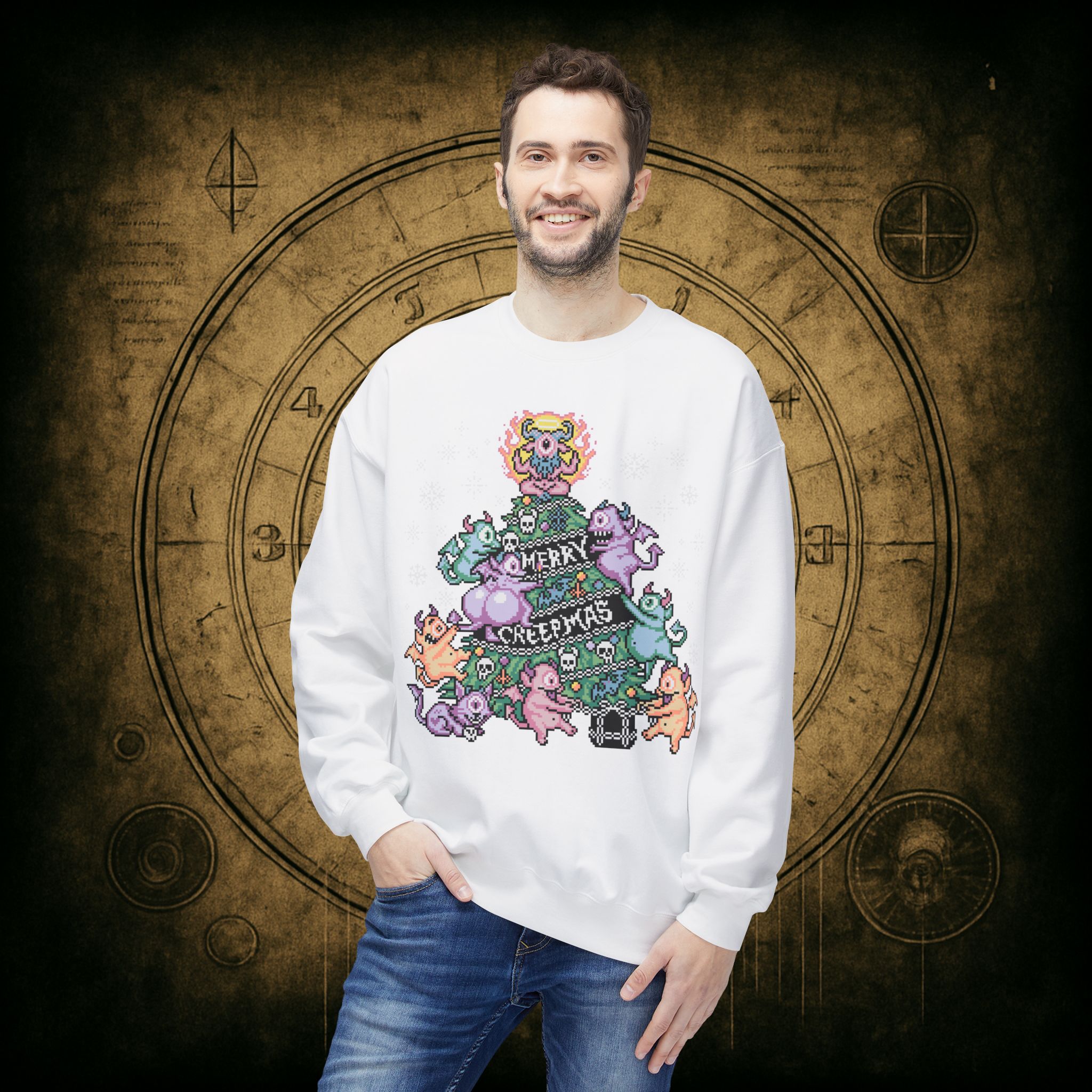 Merry Creepmas Sweatshirt - Image 11