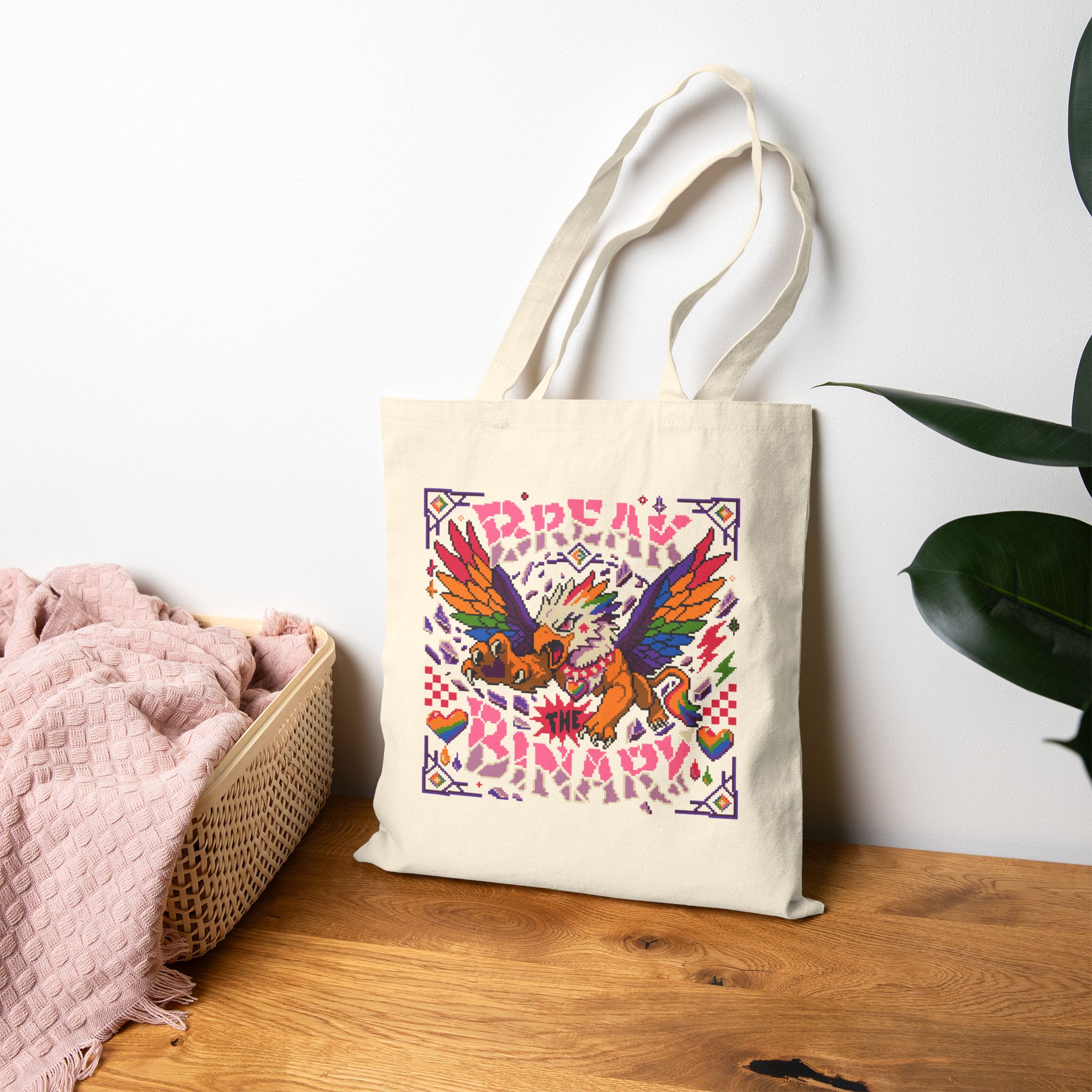Break The Binary Tote Bag - Image 13