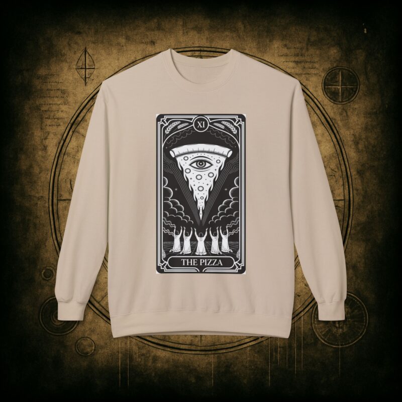 The Pizza Tarot Unisex Sweatshirt - Image 13