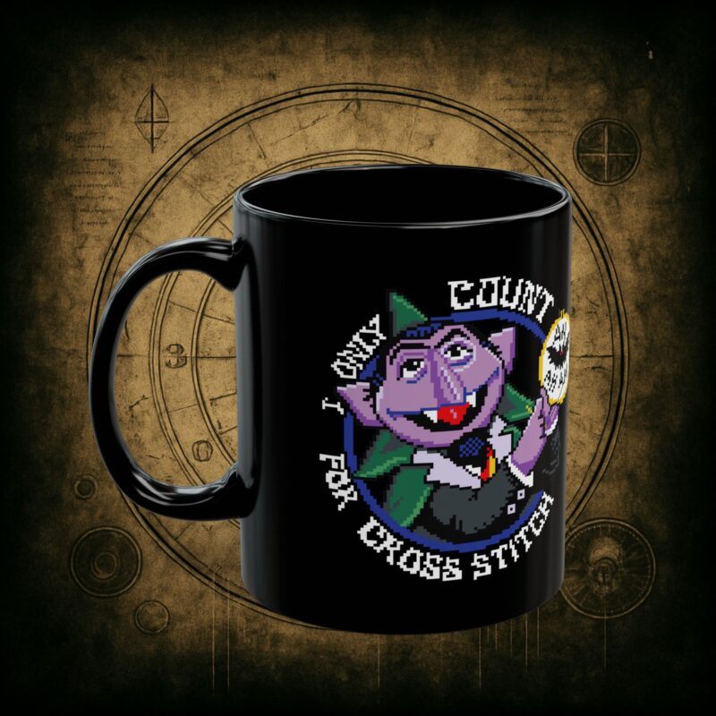 Count for Cross Stitch Ceramic Mug - Image 3
