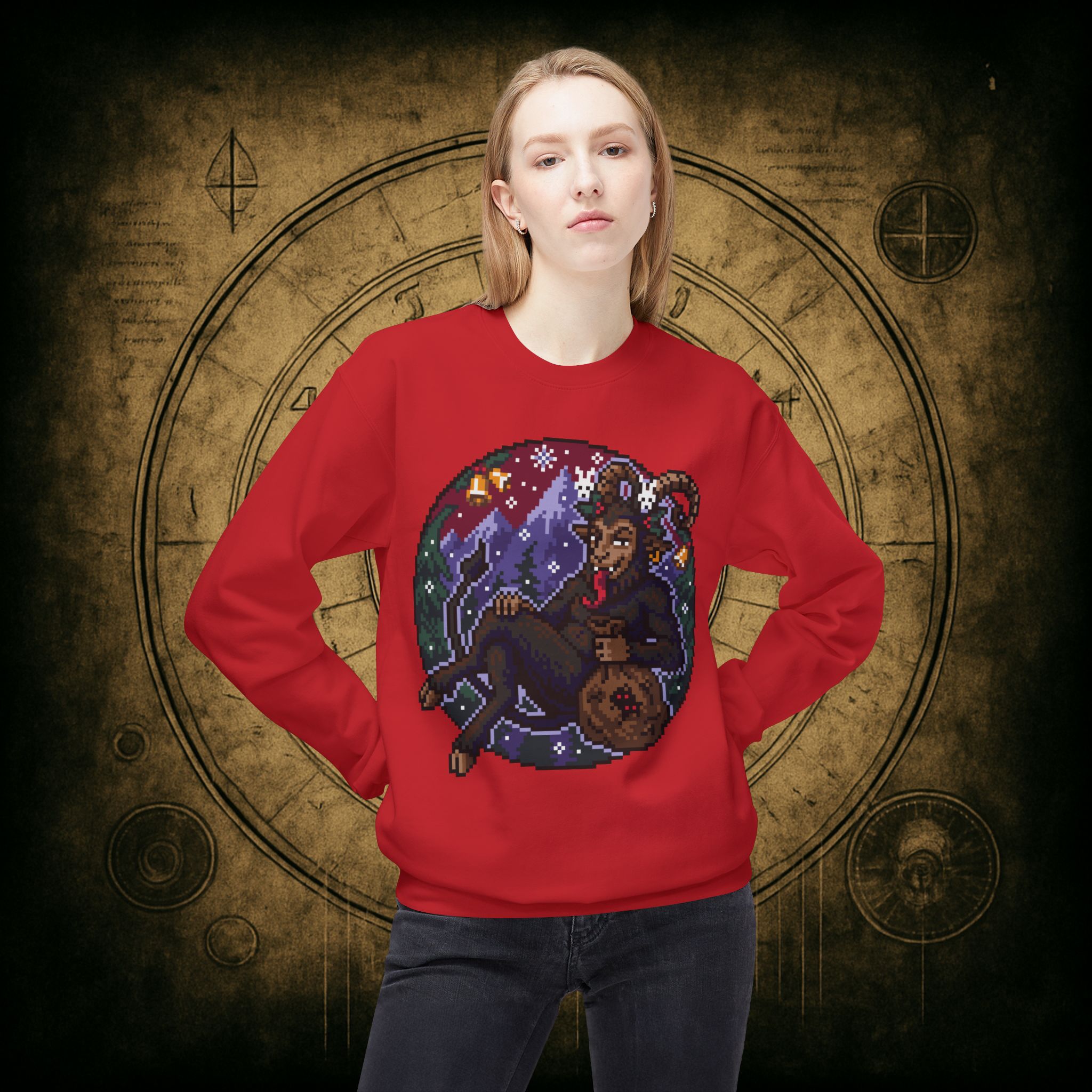 Naughty Krampus Sweatshirt - Image 10