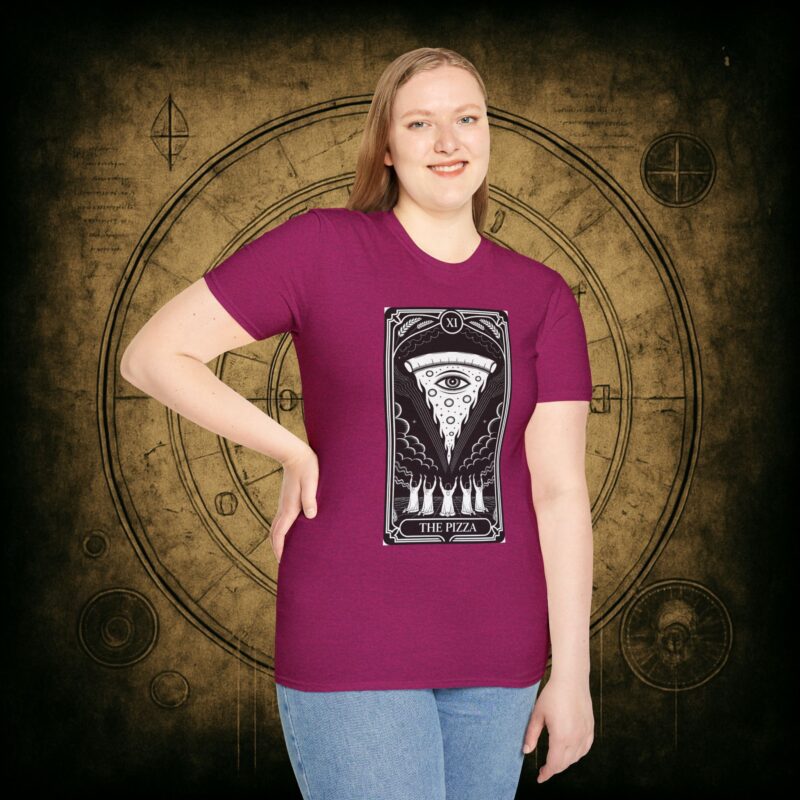 The Pizza Tarot Unisex T-Shirt - Image 40