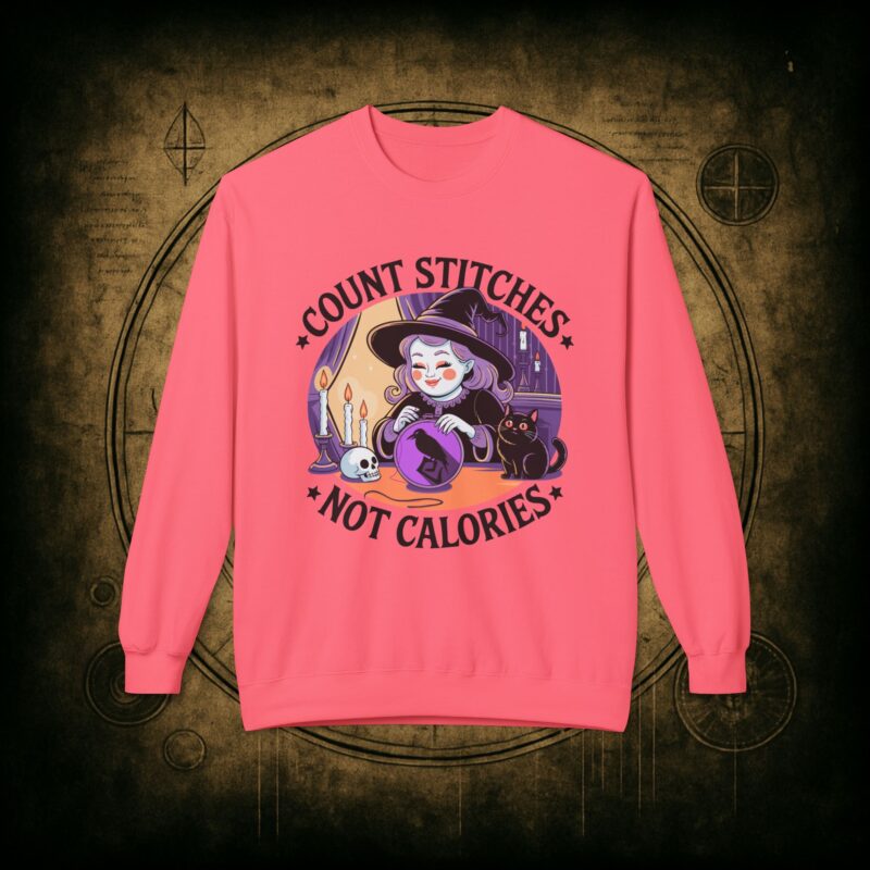 Count Stitches Unisex Sweatshirt - Image 40