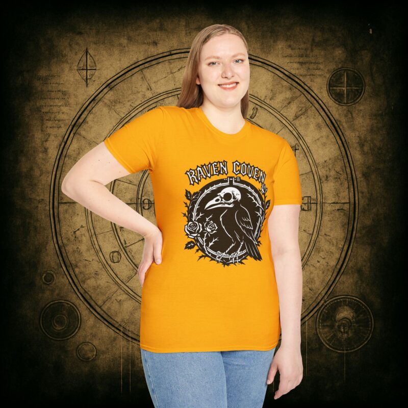 Raven of the Coven Raven Unisex T-Shirt - Image 30