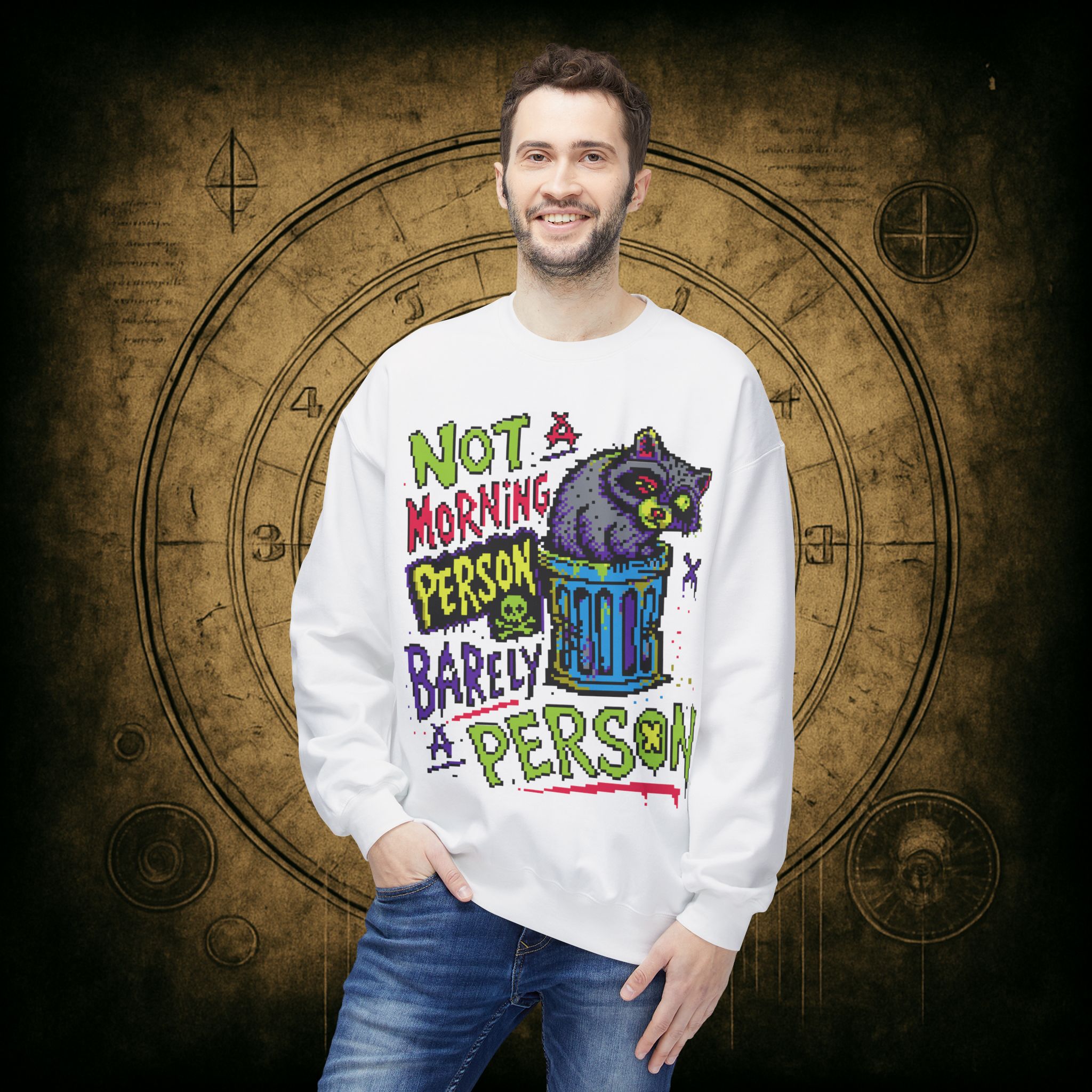 Not A Morning Person Sweatshirt - Image 11