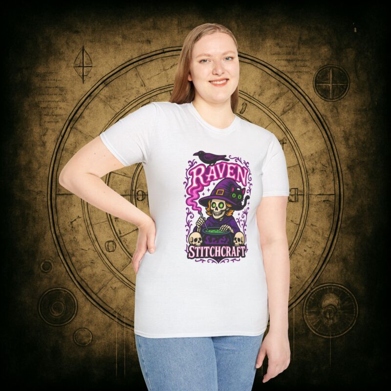Raven Stitch Craft Brewing Unisex T-Shirt - Image 19