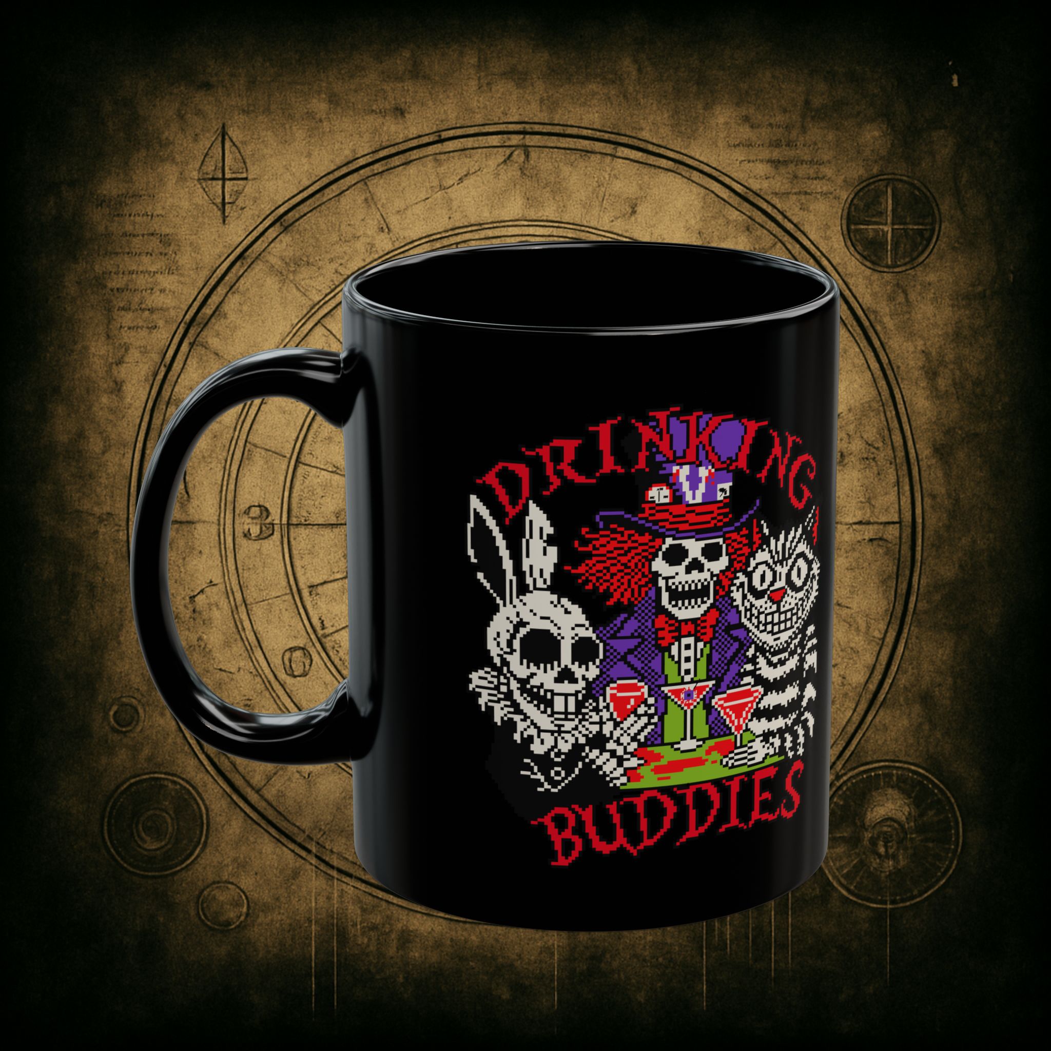 Drinking Buddies Ceramic Mug - Image 3