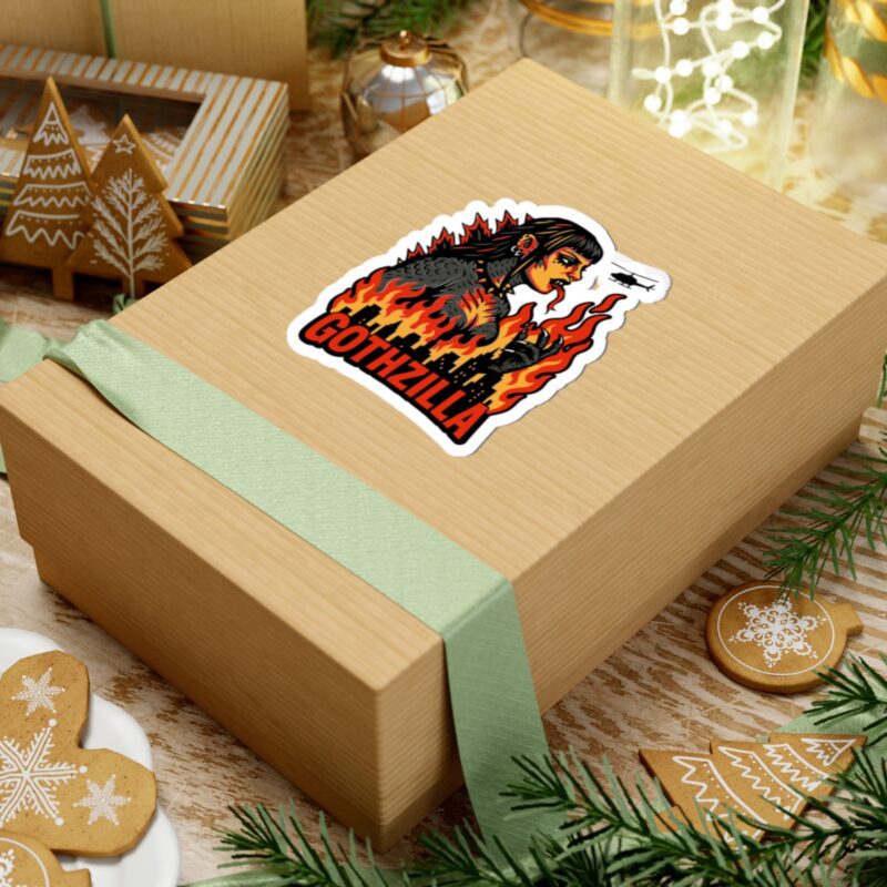Gothzilla Kiss-Cut Sticker - Image 3