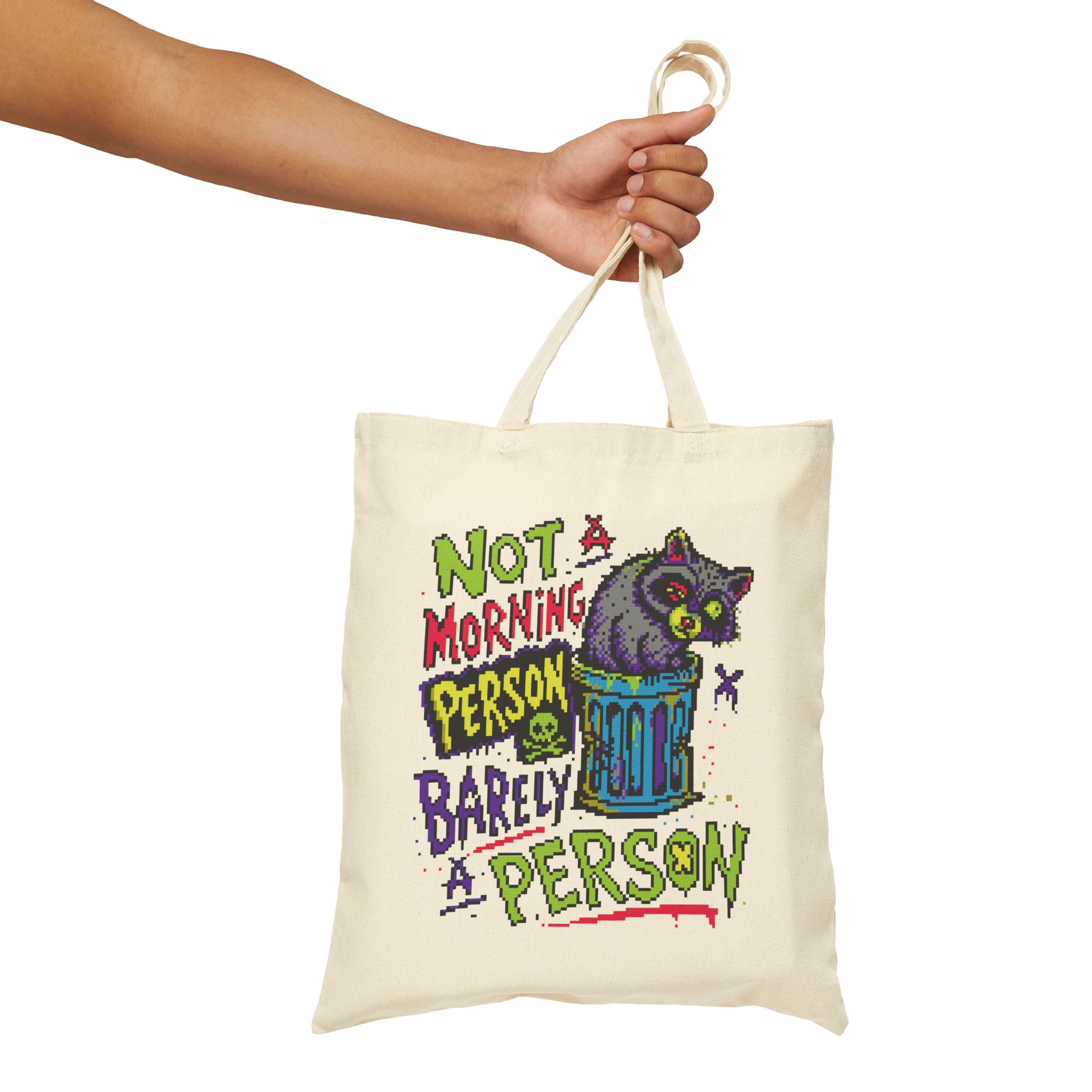 Not A Morning Person Tote Bag - Image 12