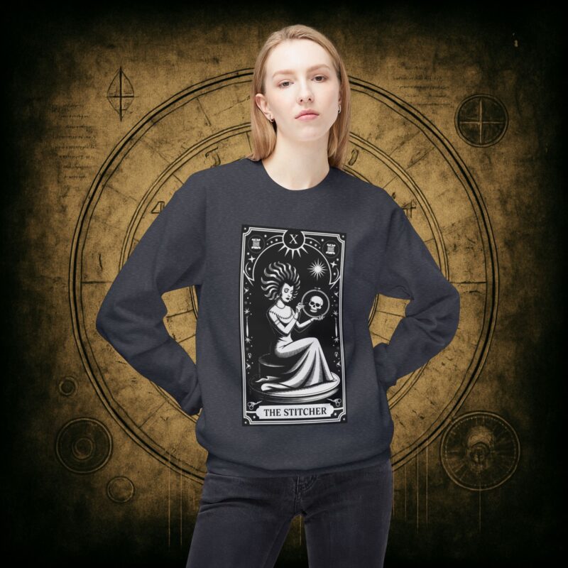 The Stitcher Tarot Unisex Sweatshirt - Image 20