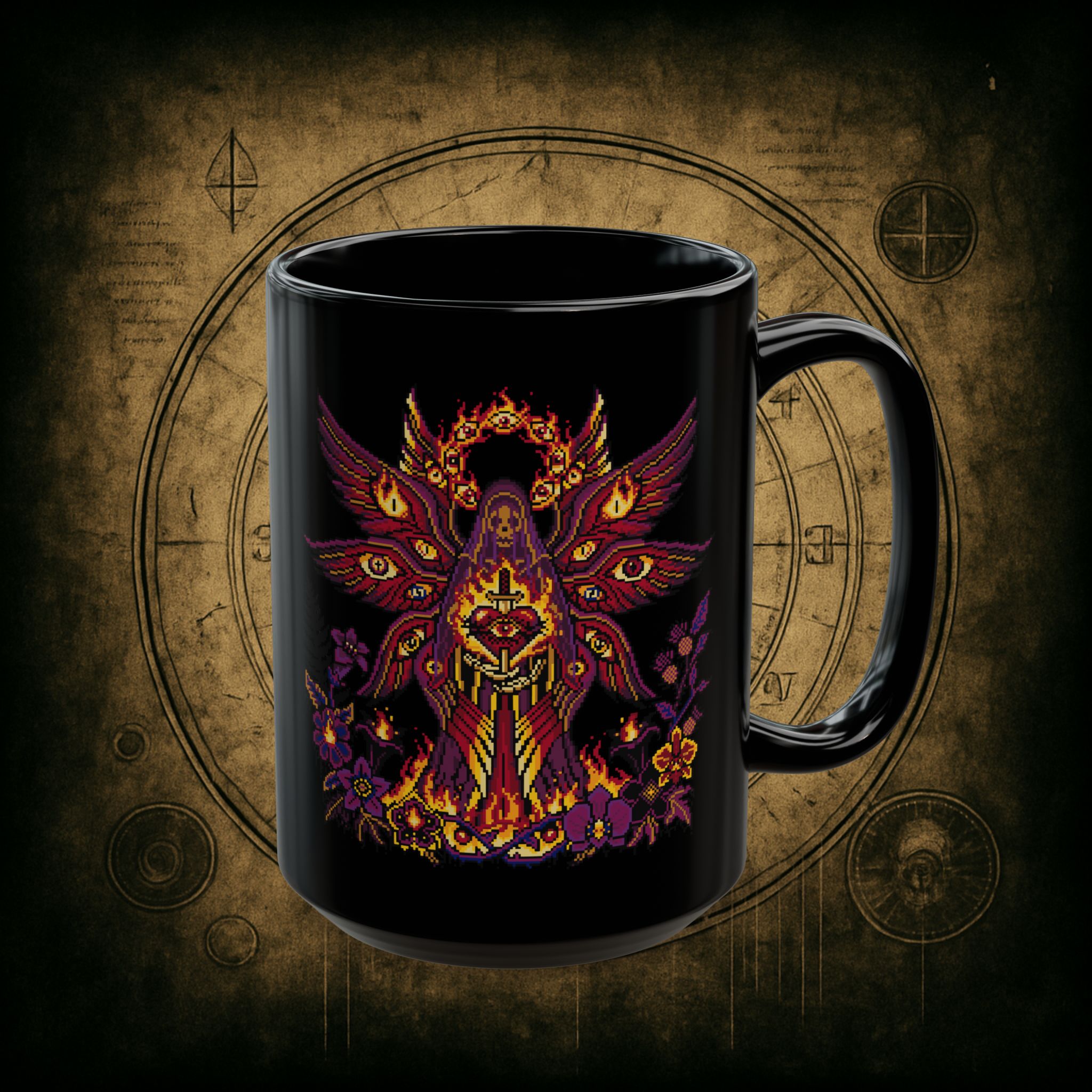 Fallen Seraphim Dusk Ceramic Mug - Image 9
