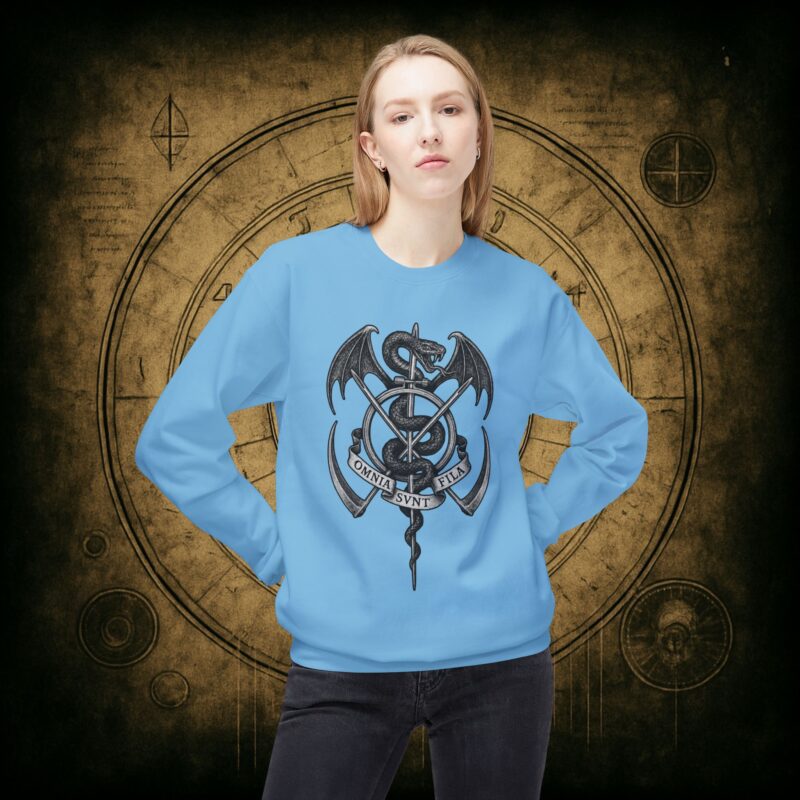 Omnia Sunt Fila Unisex Sweatshirt - Image 23