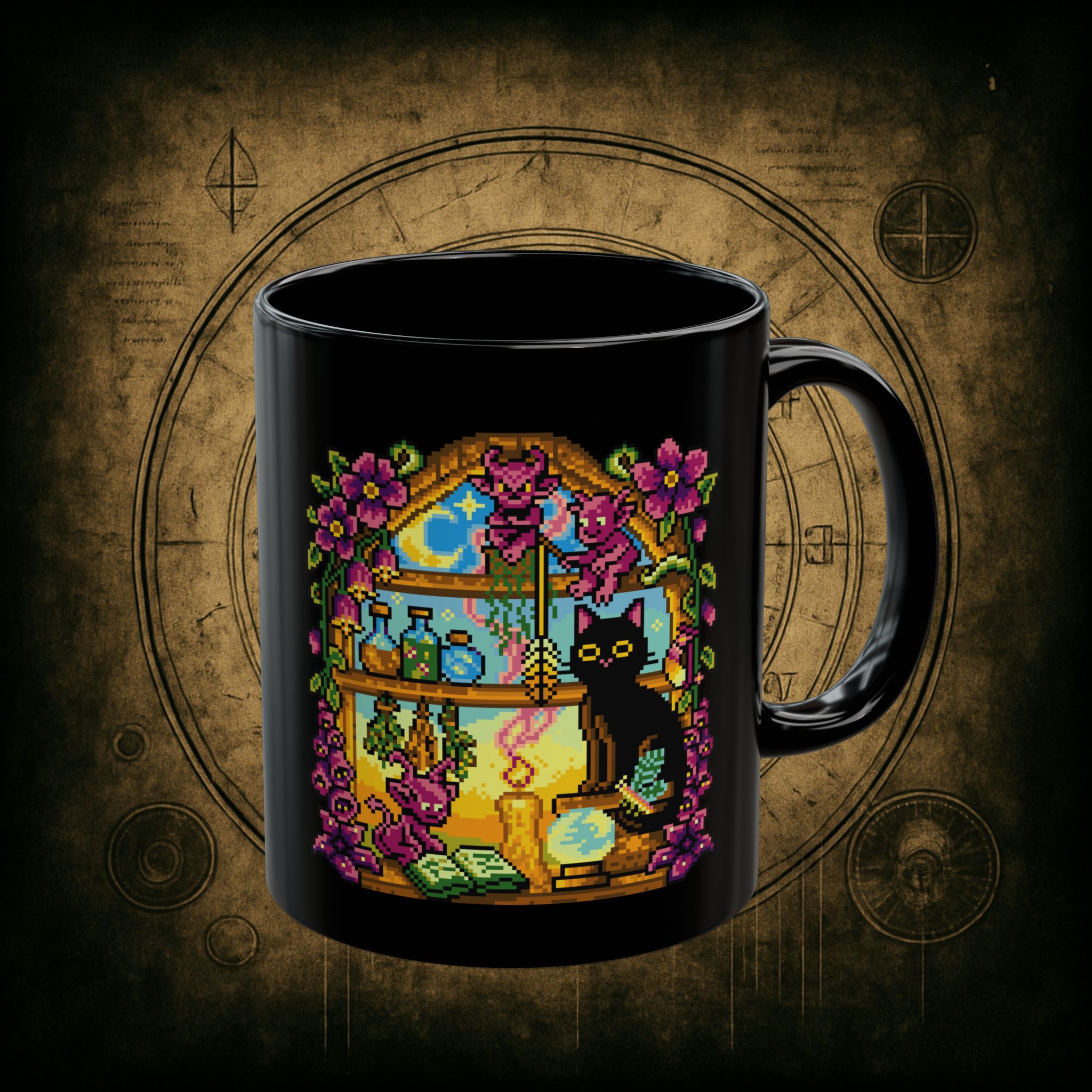 Witches Window Ceramic Mug