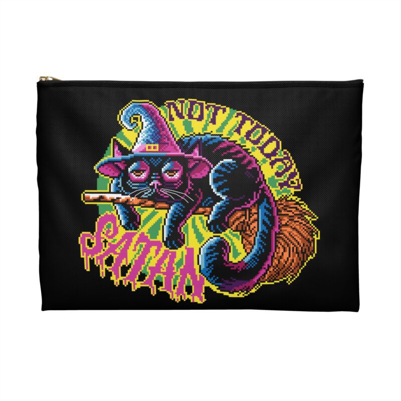 Not Today Satan Cat Project Bag - Image 2