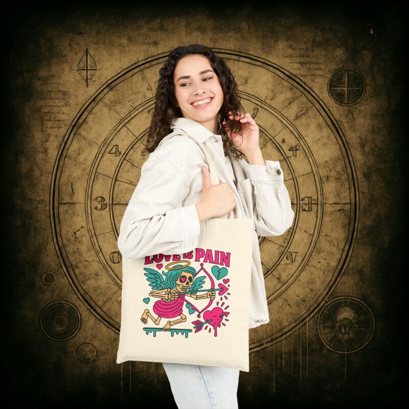 Love Is Pain Tote Bag - Image 3