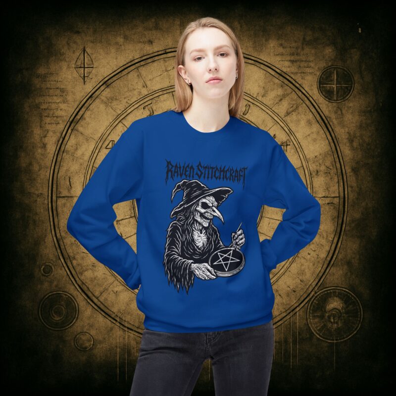 Raven Stitcher Unisex Sweatshirt - Image 32