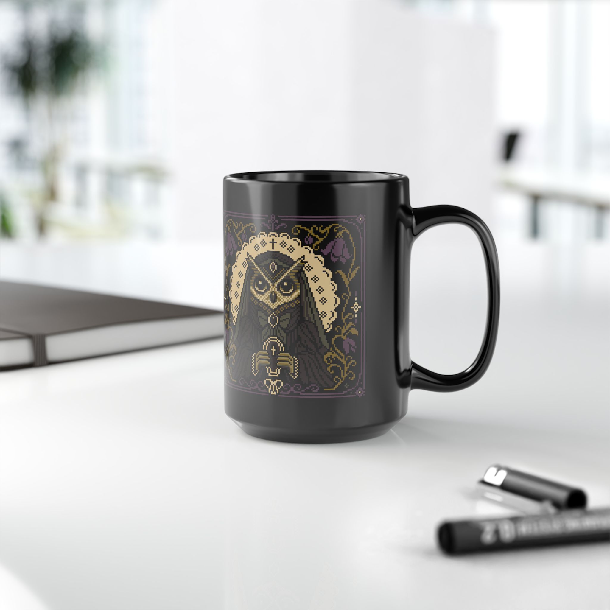 Mourning Widowl Ceramic Mug - Image 12