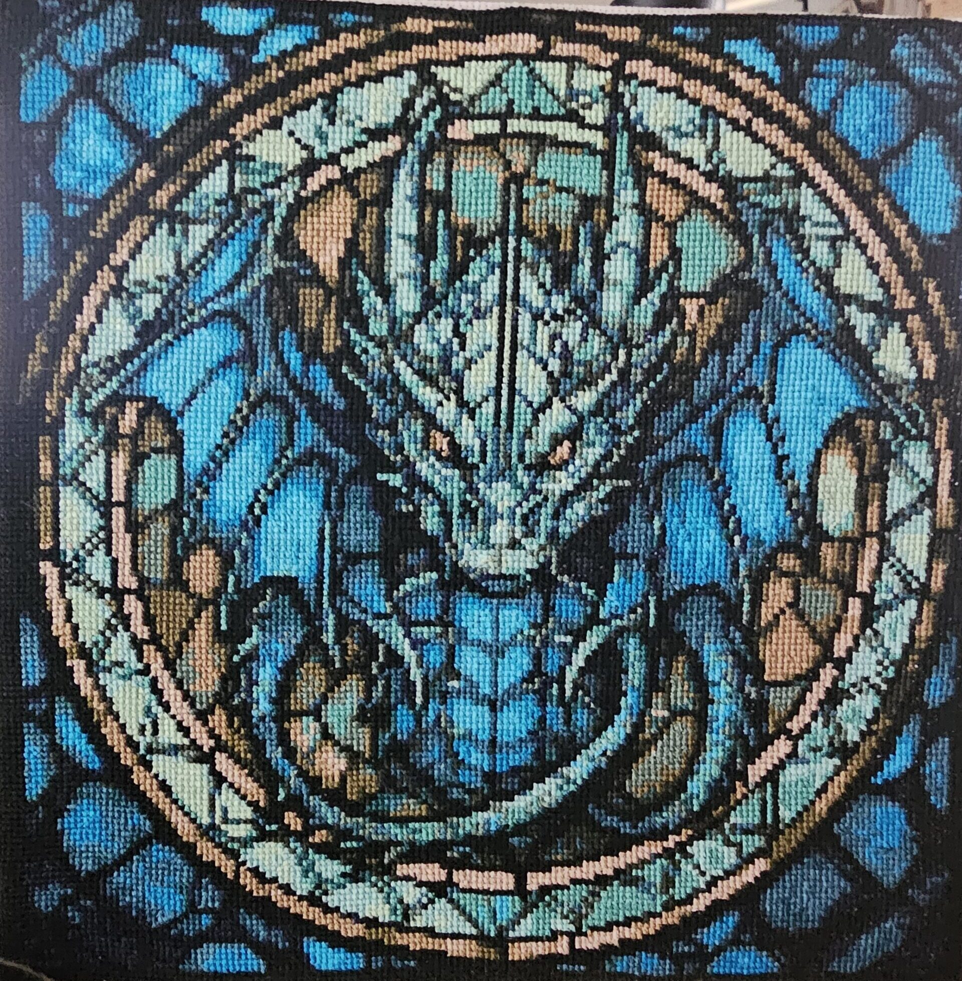 Poison Dragon Stained Glass